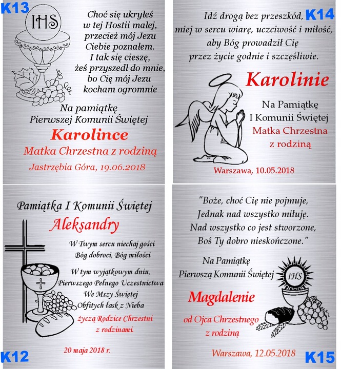 Srebrny Różaniec 925 Chrzest Komunia Święcenia Pamiątka Grawer