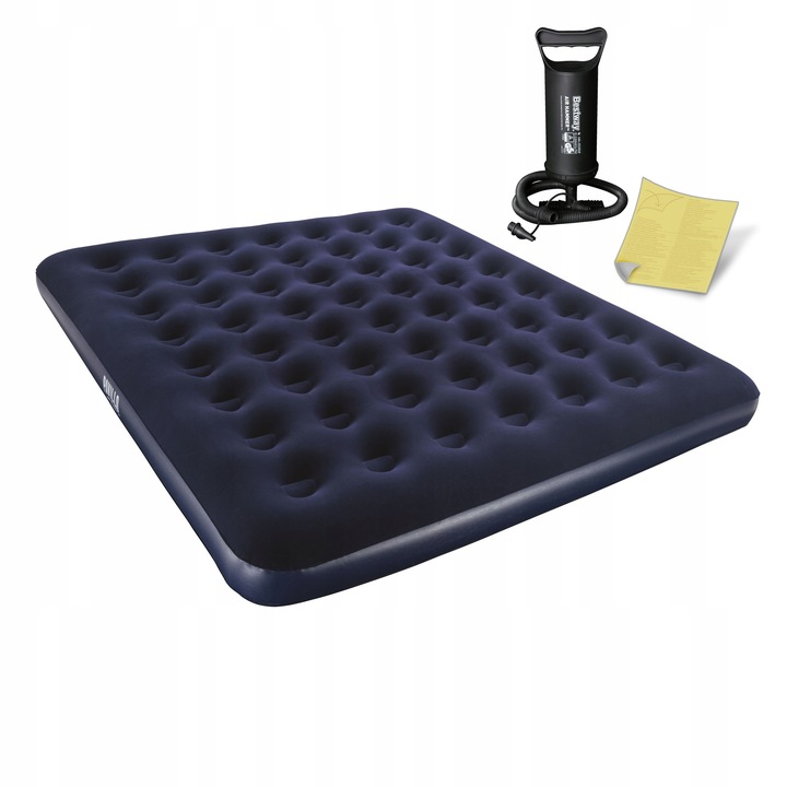 MATERAC DMUCHANY DO SPANIA ŁÓŻKO DMUCHANE BESTWAY Z POMPKĄ DWUOSOBOWY 2os.
