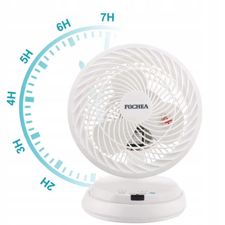 WENTYLATOR BIURKOWY OSCYLACJE TIMER PILOT YS013