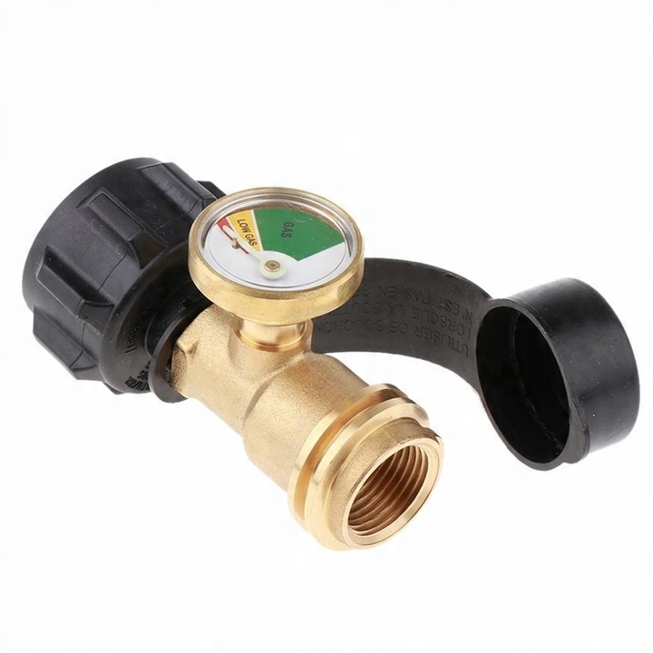 Miernik zbiornika propanu, adapter wskaźnika poziomu gazu butli (mosiądz)