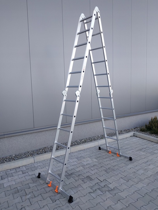 DRABINA PRZEGUBOWA 4x6 PROFESJONALNA 684 CM