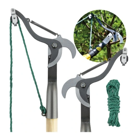 Sekator tyczkowy ŻYRAFA do gałęzi ze sznurkiem VERGIONIC na tyczkę