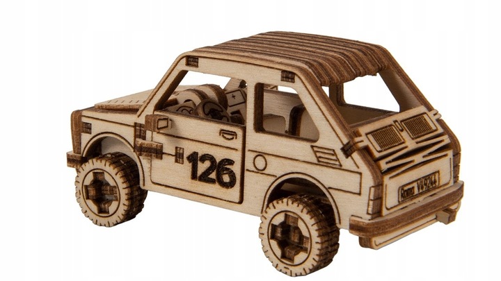 PUZZLE 3D MODEL DO SKLEJANIA TYPU MALUCH 126P