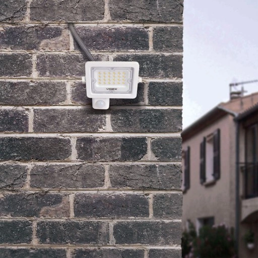 Naświetlacz Reflektor Lampa LED Oświetlenie Zewnętrzne z Czujnikiem Videx