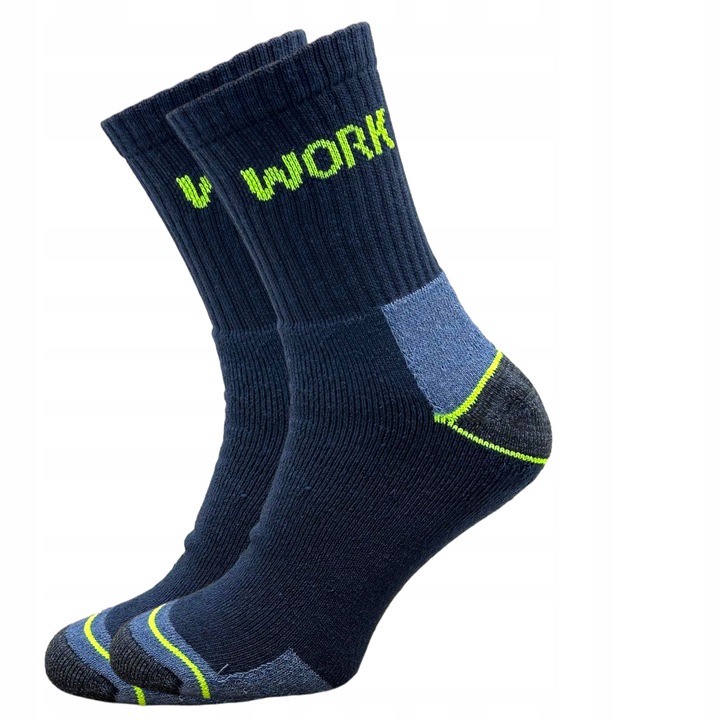 9 PAR skarpety ROBOCZE ULTRA MOCNE skarpetki BHP WORK GRUBE FROTA 43-46