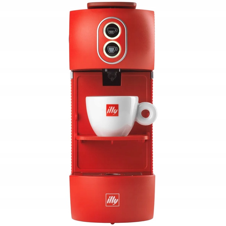 EKSPRES KAPSUŁKOWY ILLY EKSPRES DO KAWY NA KAPSUŁKI E.S.E CZERWONY