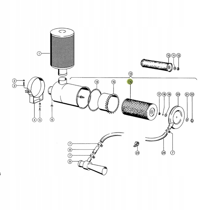 Mann-Filter C 20 325/2 IVECO SCANIA