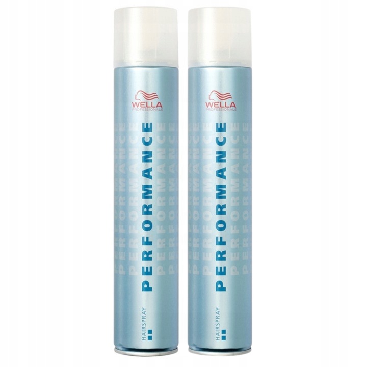 Wella Professionals Performance Lakier do Włosów Bardzo Mocny 500 ml x2