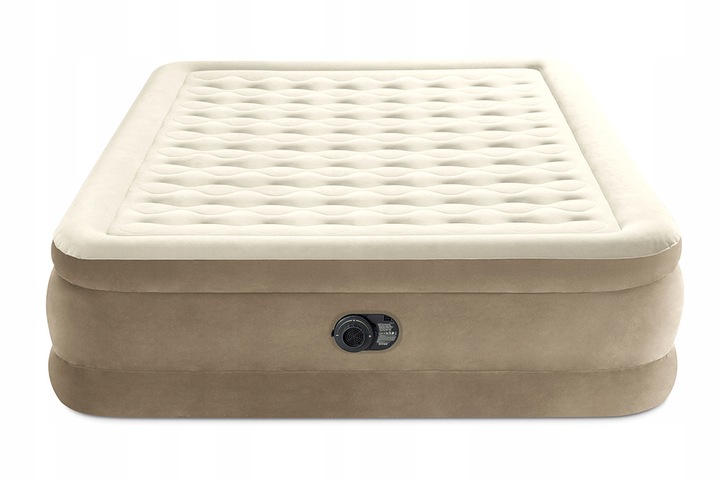 MATERAC DWUOSOBOWY Z WBUDOWANĄ POMPKĄ 152x203x46cm INTEX 64428ND