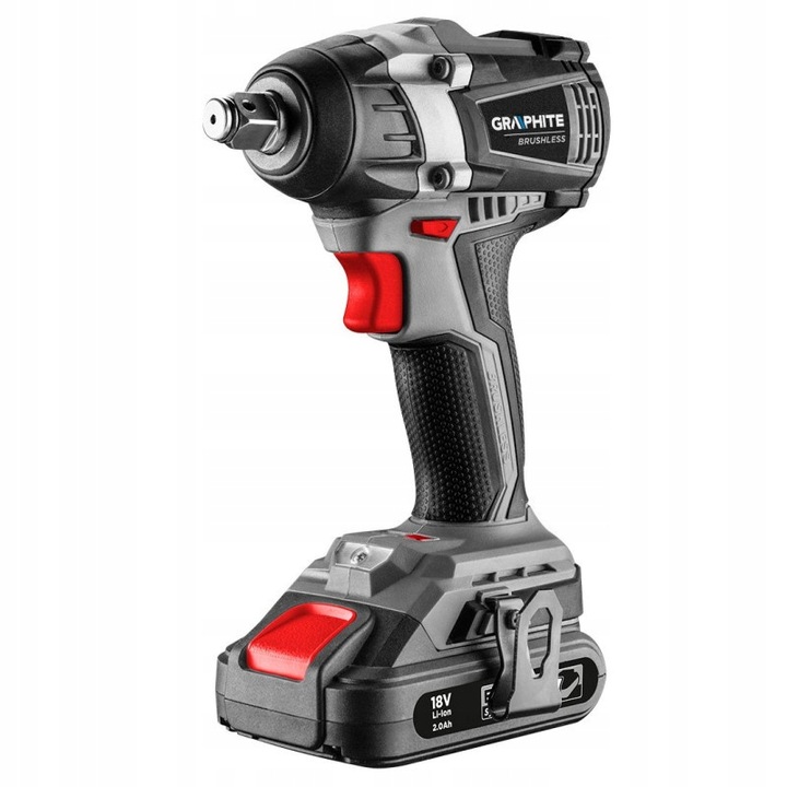 GRAPHITE KLUCZ UDAROWY BEZSZCZOTKOWY 300Nm 18V bez akum. 3 biegowy 58G028