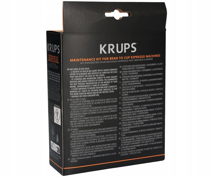 Zestaw do czyszczenia ekspresów KRUPS