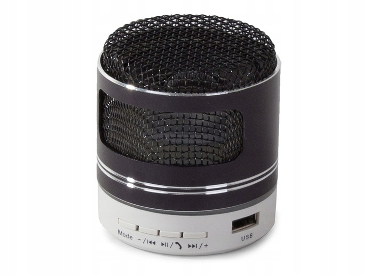GŁOŚNIK BLUETOOTH MINI BEZPRZEWODOWY MP3 RADIO FM PRZENOŚNY USB microSD