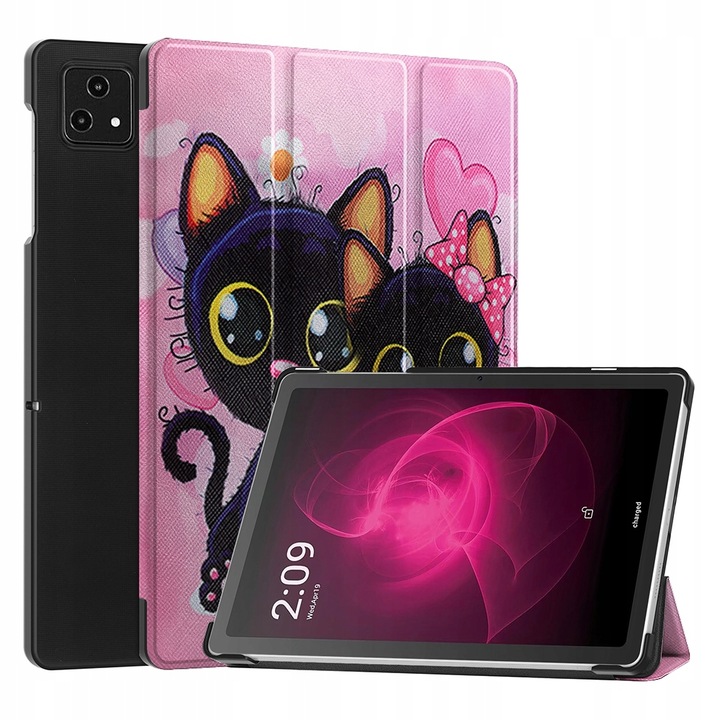 ETUI SMART COVER GRAFIKA + RYSIK do T-MOBILE T TABLET 10,36" 5G