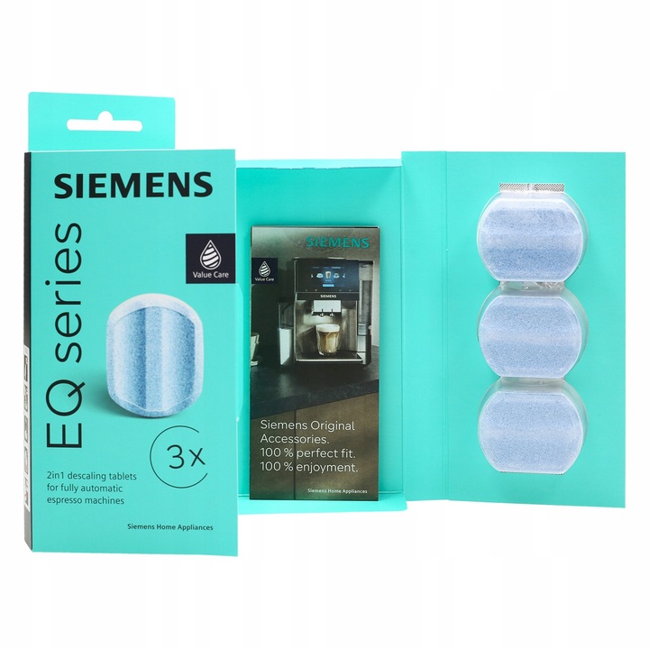 Odkamieniacz do ekspresu Siemens tabletki odkamieniające do EQ.6 plus s100