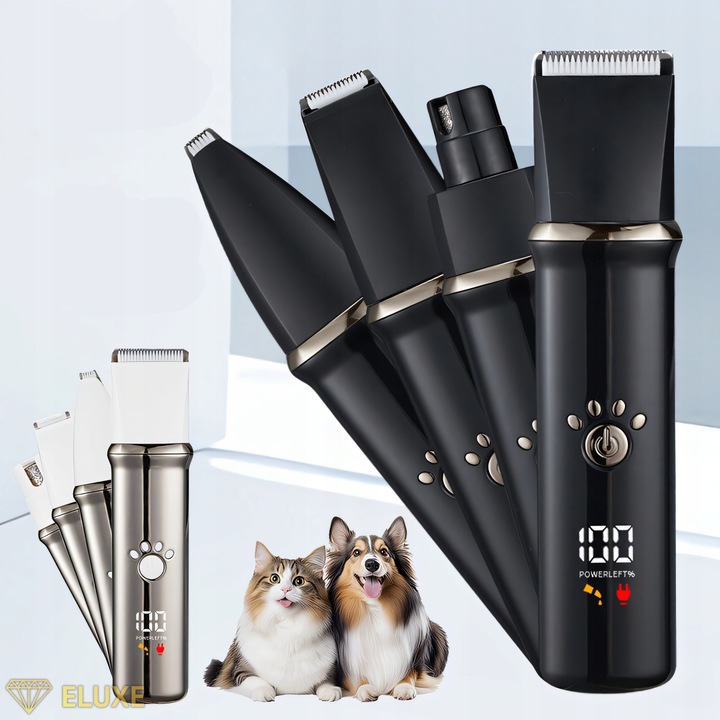 MASZYNKA TRYMER DO DLA PSA ŁAP USZU PSÓW KOTA PILNIK DO PAZURÓW 3w1!