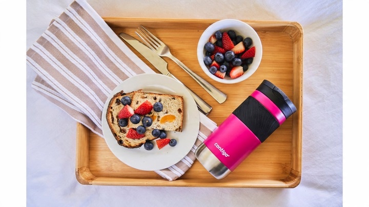 Kubek termiczny Contigo Byron 2.0 470ml - Różowy Mat