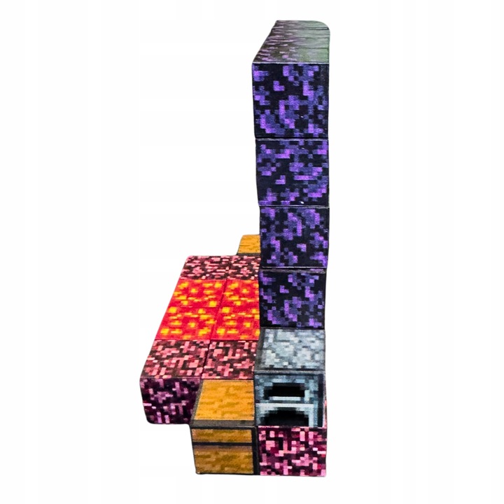 Klocki Magnetyczne Zestaw Klocków Edukacyjnych Na Magnes 32 SZT. + LUDZIK