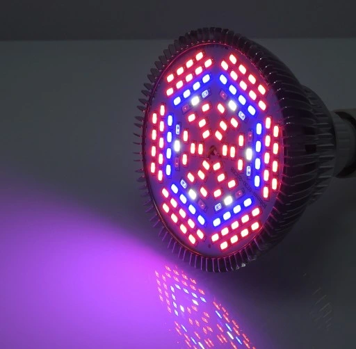 ŻARÓWKA LED GROW LIGHT DO UPRAWY ROŚLIN 80W E27