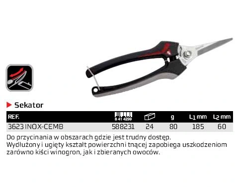 Sekator do trudno dostępnych miejsc 3623 BELLOTA