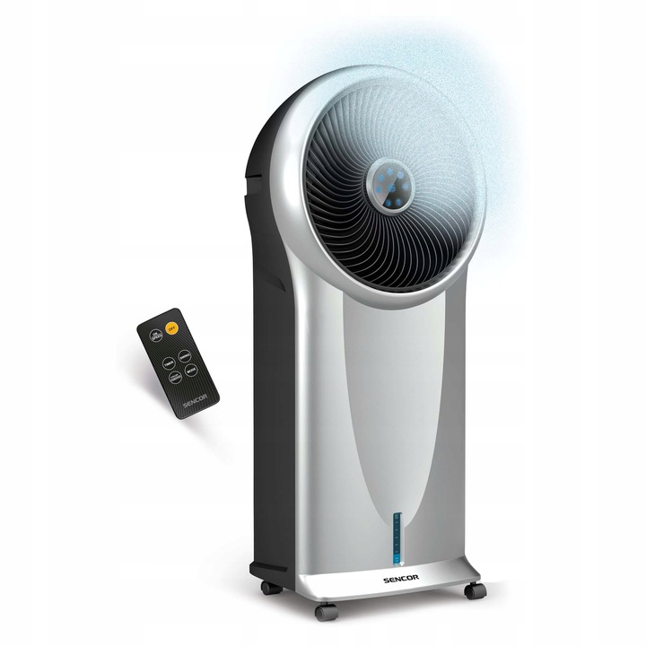 Klimator wentylator z nawilżaczem schładzacz SENCOR 9011 pilot 110W