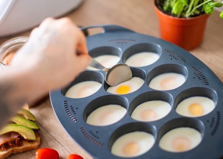 Wkładka do gotowania jajek na parze do Thermomix TM6 TM5 TM31 Varoma 10 szt