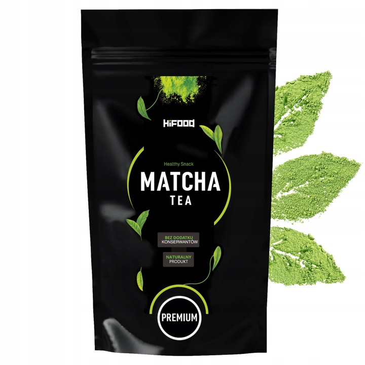 Matcha Tea Herbata 500g Organiczna Sproszkowana W Proszku HiFood