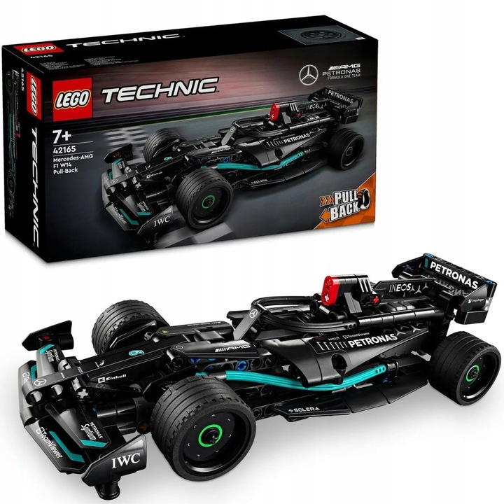 Super wyścigówka KLOCKI LEGO TECHNICZNE samochód Pull-Back AMG F1 240el.