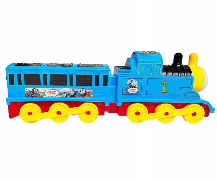 POCIĄG TOMEK LOKOMOTYWA CIUCHCIA JEŹDZI ŚWIECI GRA