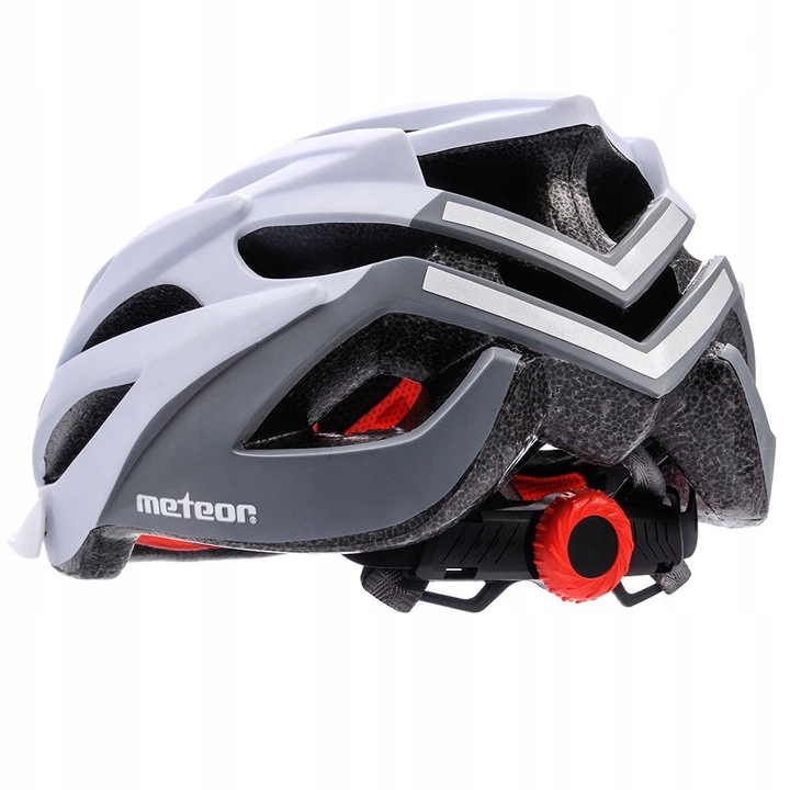 KASK ROWEROWY REGULOWANY METEOR MARVEN S 52-56cm siatka otwory wentylacyjne