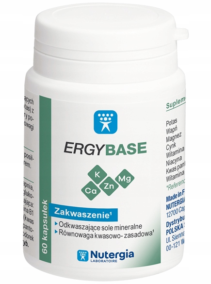 ERGYBASE 60 kapsułek NUTERGIA