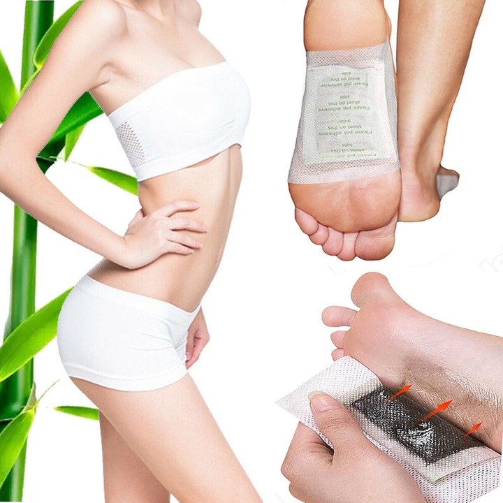 PLASTRY DO STÓP OCZYSZCZAJĄCE Z TOKSYN KINOKI DETOX ORYGINALNA 100SZT