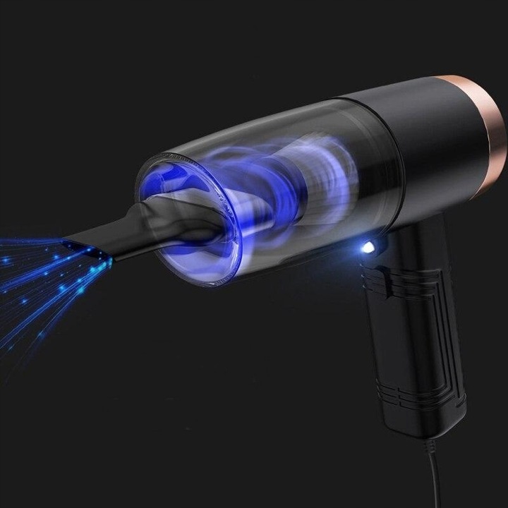 ODKURZACZ SAMOCHODOWY RĘCZNY Na Mokro I Sucho 120W -DUŻA MOC !