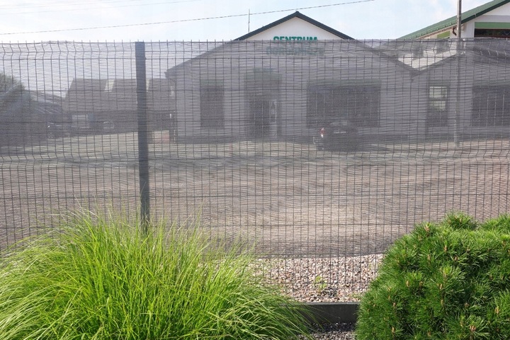 Siatka Maskująca 2x15m 80% Grafitowa Osłona Wiatr Maskująca Ogrodzenie Płot