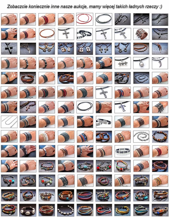 NASZYJNIK RÓŻANIEC Z KRZYŻEM PAPIESKIM