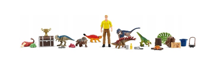 KALENDARZ ADWENTOWY DINOZAURY DINOZAUR SCHLEICH 98984