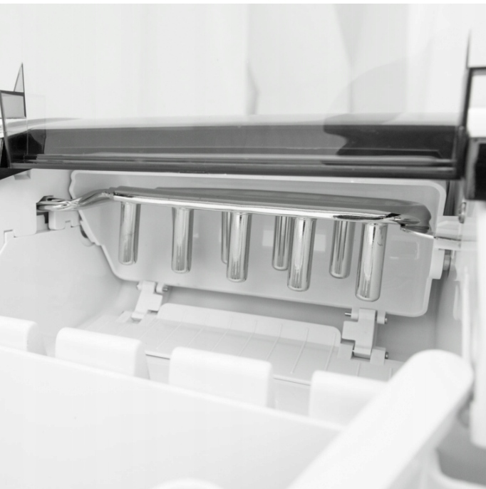MOCNA KOSTKARKA DO LODU MASZYNA DO KOSTEK INOX S/L 12kg/dzień 240W