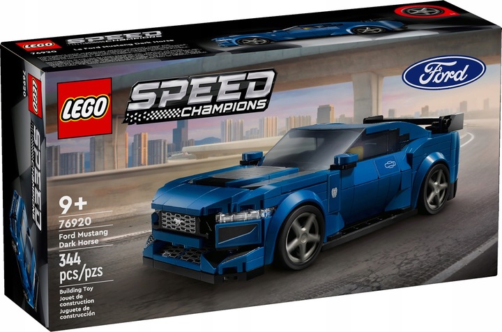 LEGO 76920 Samochód Auto Model FORD MUSTANG DARK HORSE + Torba Prezentowa