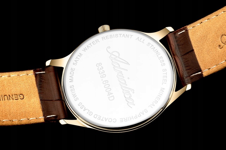 Zegarek Męski Adriatica A8339.1B51Q brązowy