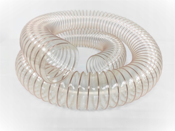 Wąż spiro do trocin PUR FLEX fi 100 antystatyczny