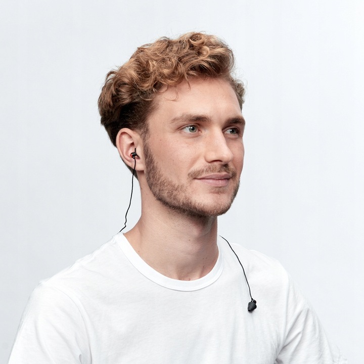 Zatyczki do uszu do pracy, hałas, tłumienie 23 dB, Alpine WorkSafe, czarne