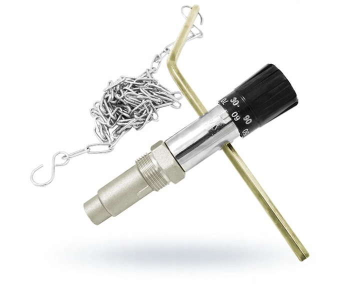 MIARKOWNIK REGULATOR CIĄGU KOMINOWEGO 3/4 CALA DO KOTŁA PIECA RT4P REGULUS