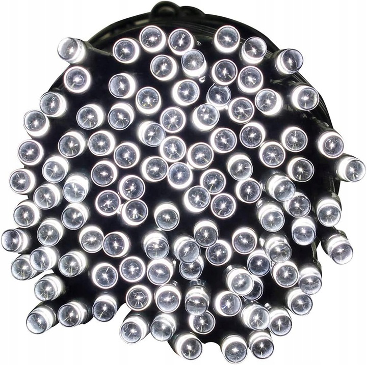 LAMPKI CHOINKOWE ŚWIATEŁKA 500led BIAŁE ZIMNE ~35 M WEWNĘTRZNE ZEWNĘTRZNE