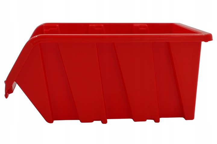Pudełka warsztatowe kuweta czerwone 155x100x70 mm POJEMNIKI KUWETY 20 SZT