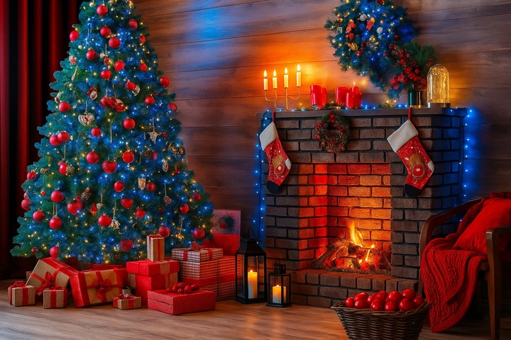 Lampki Choinkowe 1000 LED Niebieskie ZEW / WEW