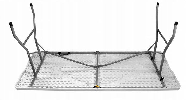 STÓŁ ROZKŁADANY + 2 ŁAWKI ZESTAW CATERINGOWY 180 cm SKŁADANY W WALIZKĘ XXL