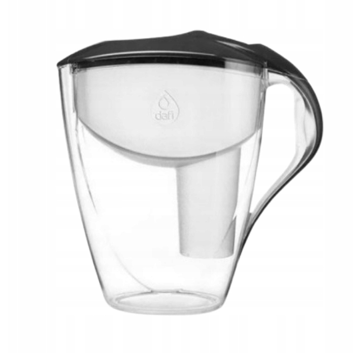 Dzbanek filtrujący Dafi Astra LED 3L czarny + 1 classic + 2 szklanki