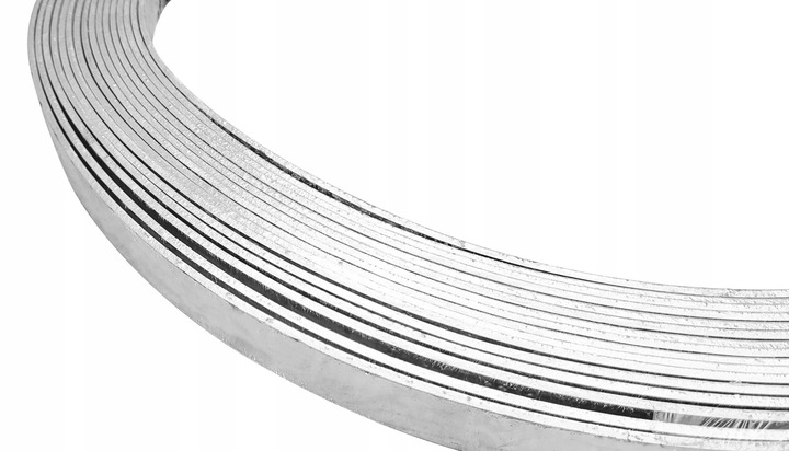 BEDNARKA OCYNKOWANA 30x4 TAŚMA STALOWA KRĄŻEK 10M