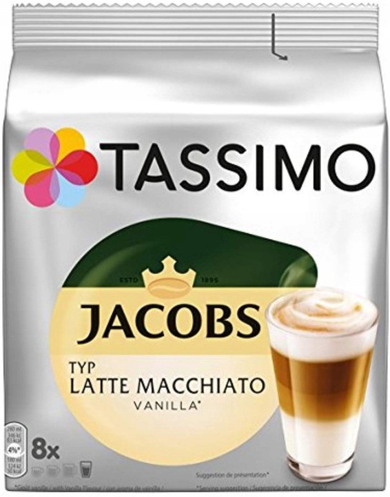 Kapsułki TASSIMO Zestaw Latte Macchiato SMAKOWE 40