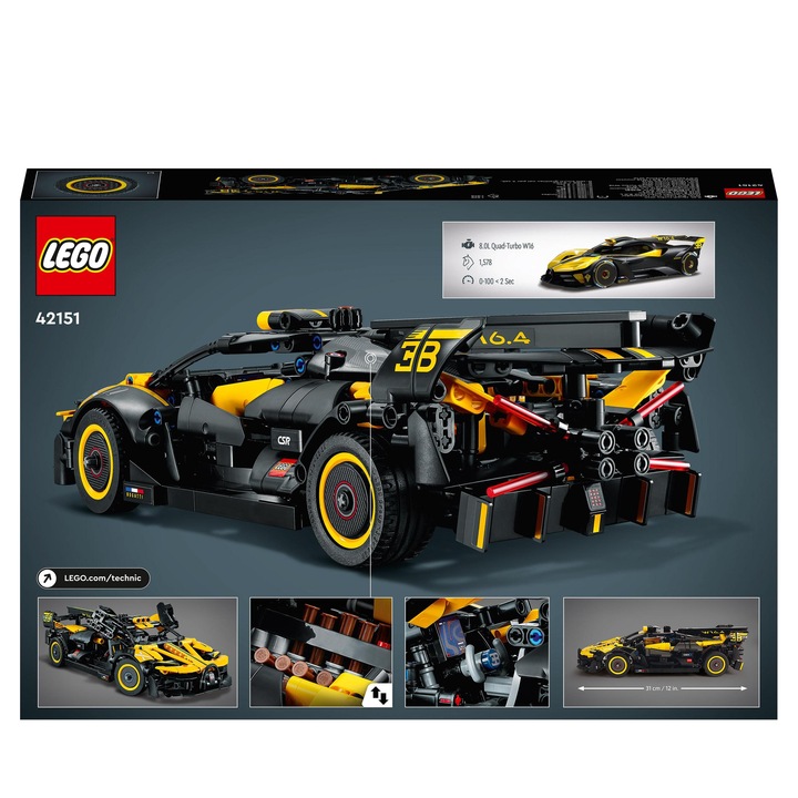 LEGO Technic 42151 Bolid Bugatti NOWE