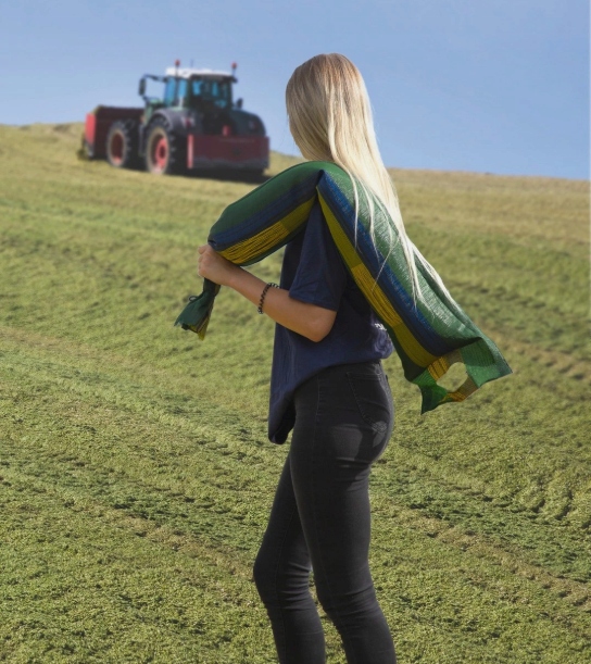 Worek na Piasek 25x100cm Worki Obciążeniowe na Pryzmy Fliz Kiszonki 10szt